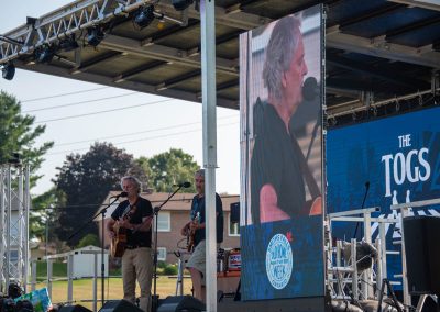 Two Old Guys perform at the Farewell Concert Old Home Week - Old Home Week Smiths Falls Ontario Canada Two Old Guys perform at the Farewell Concert Old Home Week